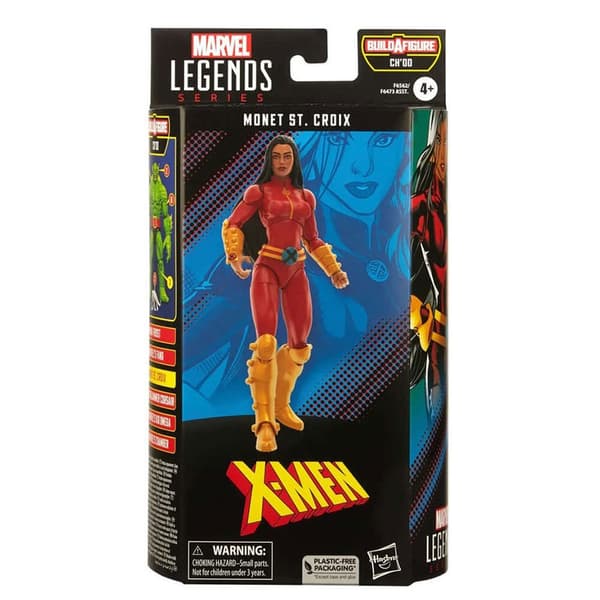 Hasbro Marvel Legender X-men Baf Cho´od Monet-figur 15 Cm Orange