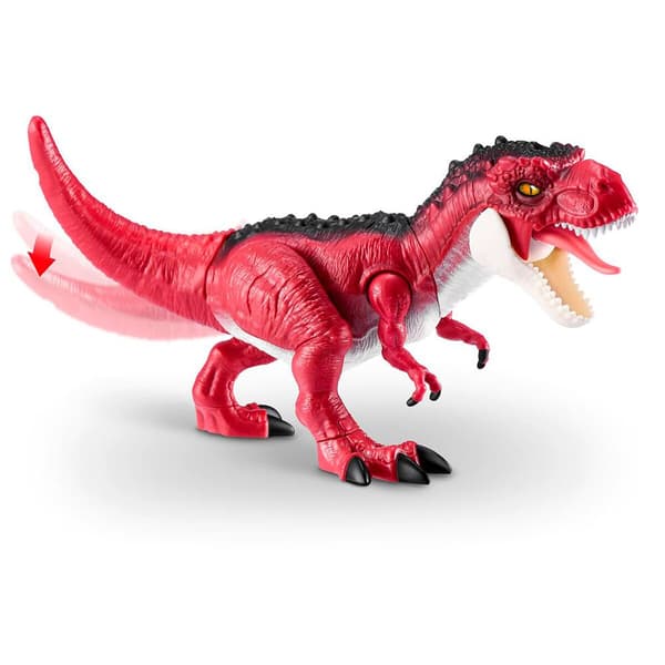 Zuru Dinosaur T-rex Levende Dino Actionfigur 21x14x6 Cm Rød