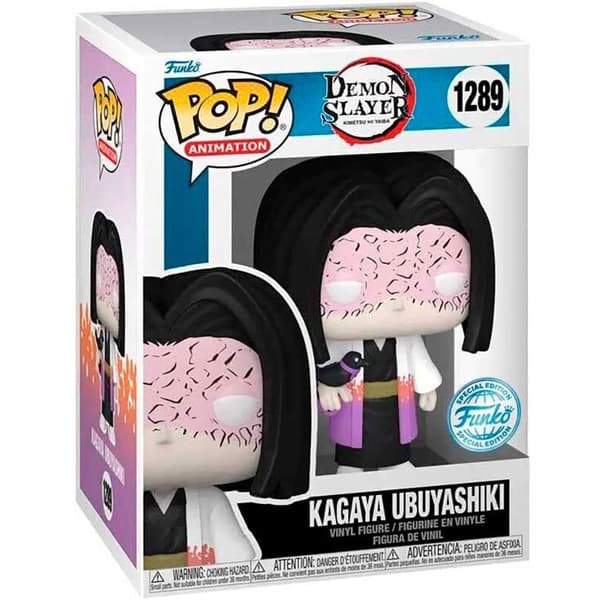Funko Pop Demon Slayer Kimetsu No Yaiba Kagaya Ubuyashiki Exklusiv Rosa
