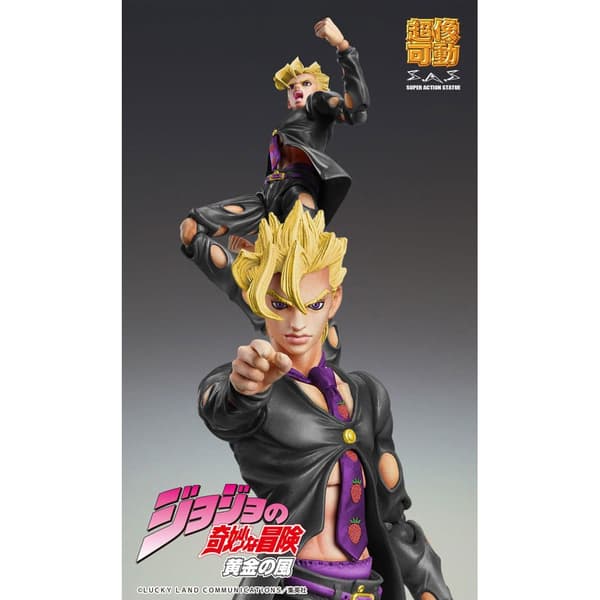 Medicos Entertainment Jojo´s Bizarre Adventure Part 5: Golden Wind Action Chozokado Pannacotta Fugo Ver 15 Cm Figur