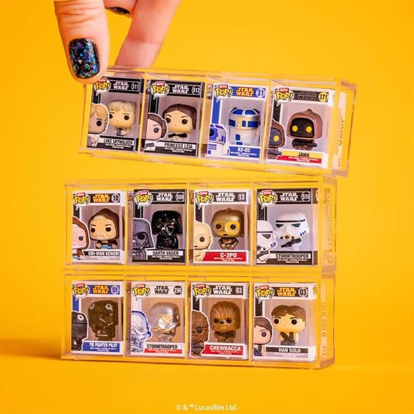 Funko Stjärnornas Krig Bitty Pop! Multipack En Ny Hopp Figur Svart