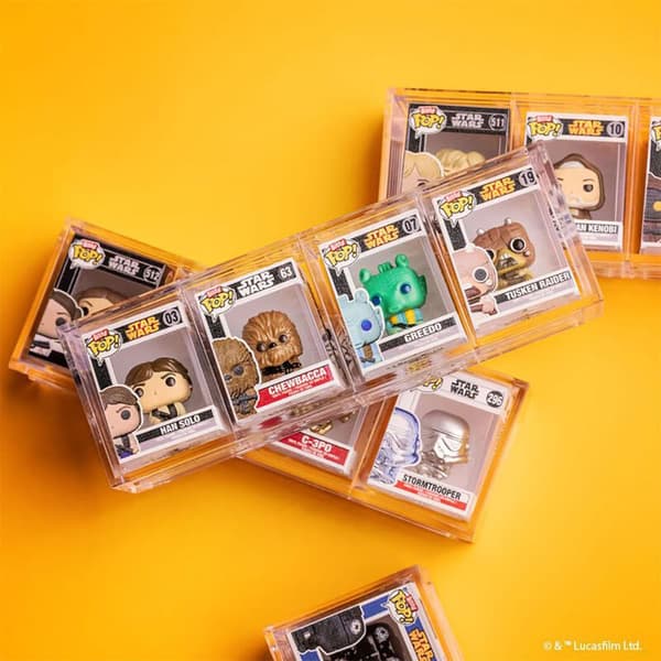 Funko Stjärnornas Krig Bitty Pop! Multipack En Ny Hopp Figur Svart
