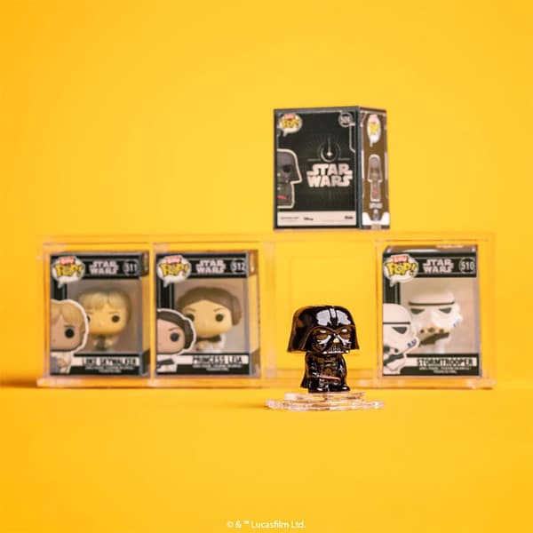 Funko Stjärnornas Krig Bitty Pop! Multipack En Ny Hopp Figur Svart