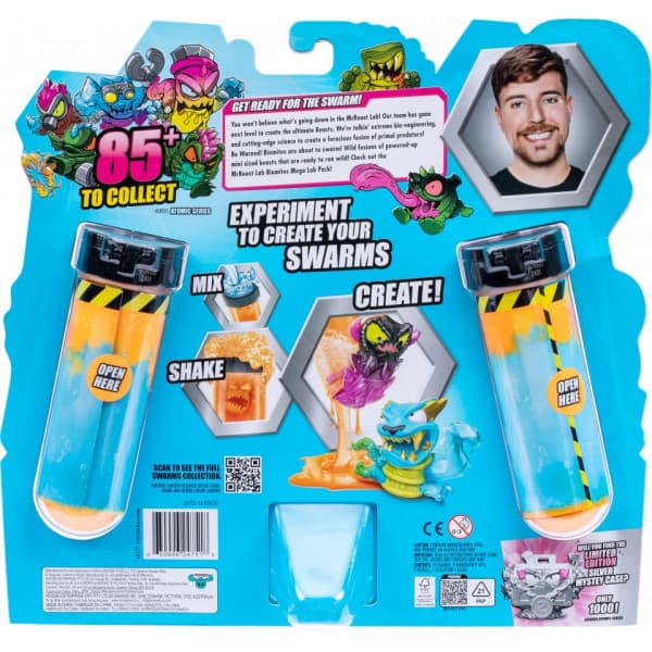 MrBeast Lab Swarms Atomic Mega Lab S2 – 12 figurer, sortiment