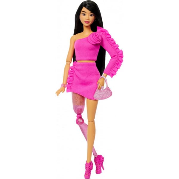 Barbie Deluxe Style docka, svart hår