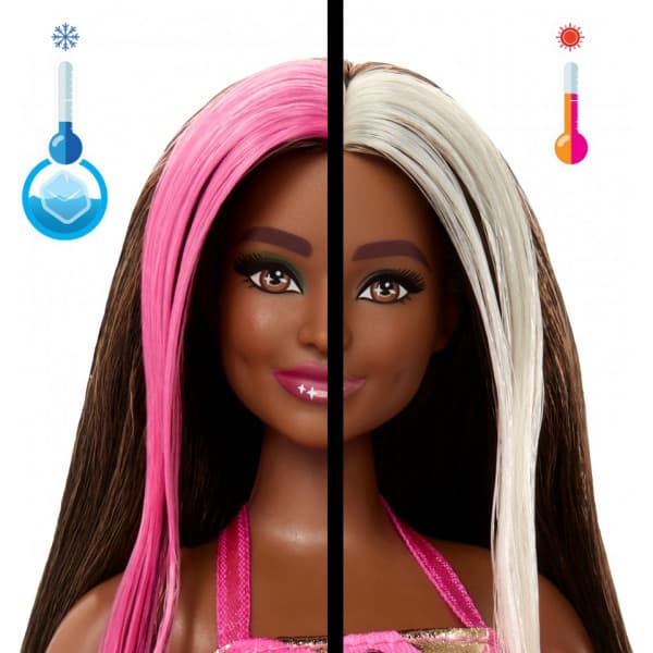 Barbie Party Unboxed Shimmerin’ Hearts docka och husdjur