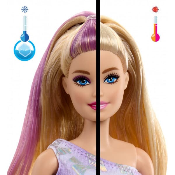 Barbie Fest Unboxed Fødselsdagsrosetter dukke og kæledyr