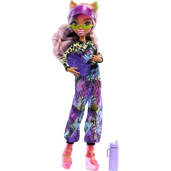 Monster High Scareadise Clawdeen Wolf docka
