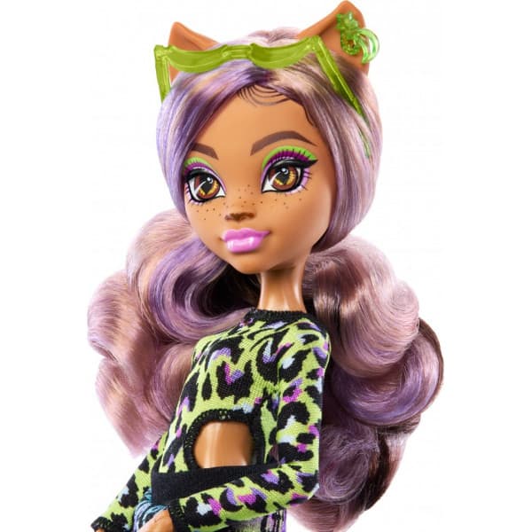Monster High Scareadise Clawdeen Wolf docka