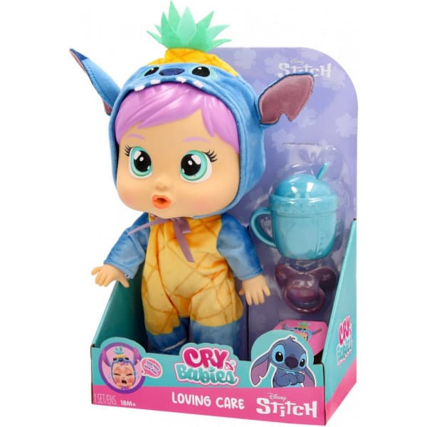 Cry Babies Loving Care Stitch vauvanukke