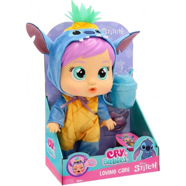 Cry Babies Loving Care Stitch vauvanukke