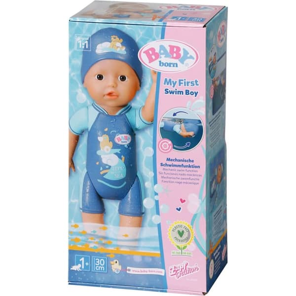 Bebisdocka Baby Born My First Swim Boy