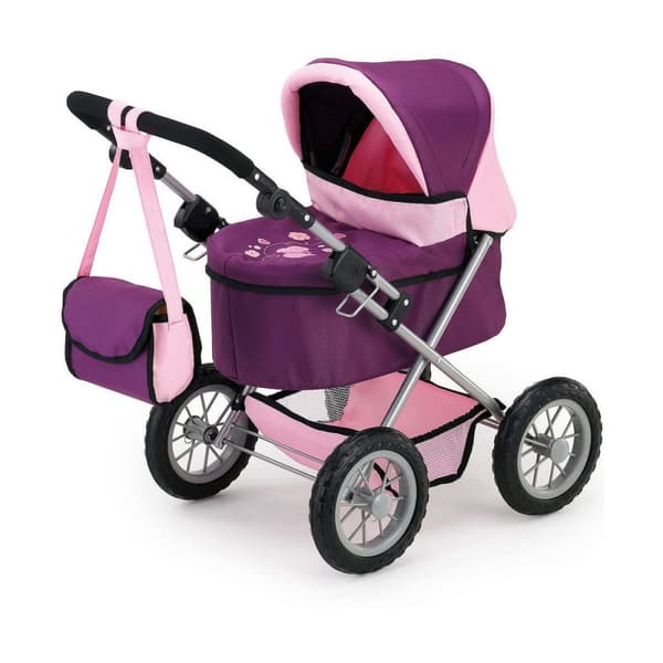 Dockvagn Reig Trendy Royal Purpur 45 cm