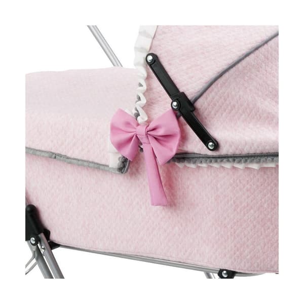 Dockvagn Reig Dolls Pram Rosa 64 cm