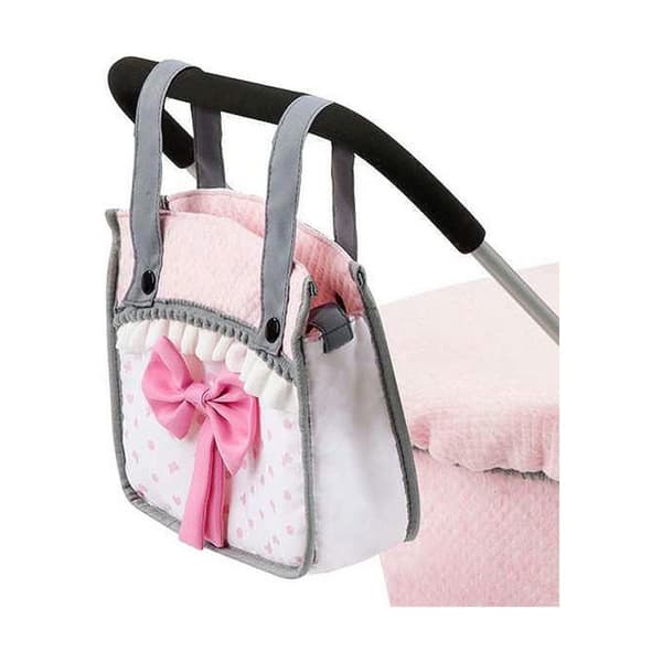 Dockvagn Reig Dolls Pram Rosa 64 cm