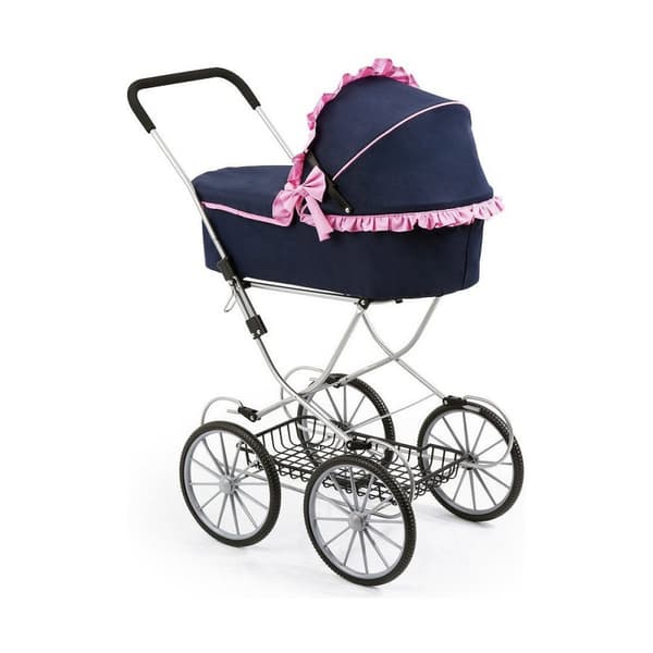 Dockvagn Reig Dolls Pram Marinblå 64 cm