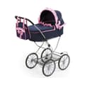 Miniatyrbild 1 av 5: Dockvagn Reig Dolls Pram Marinblå 64 cm