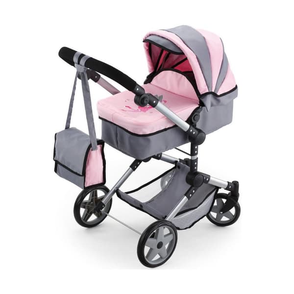 Dockvagn Reig Pram Neo Pro Grå 57 cm