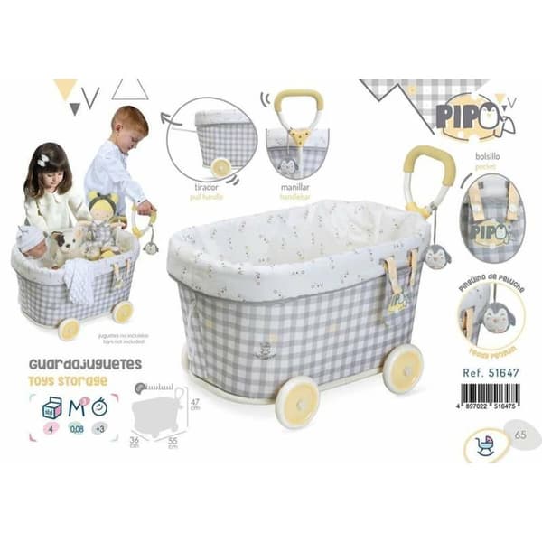 Dockvagn Decuevas 36 x 55 x 47 cm