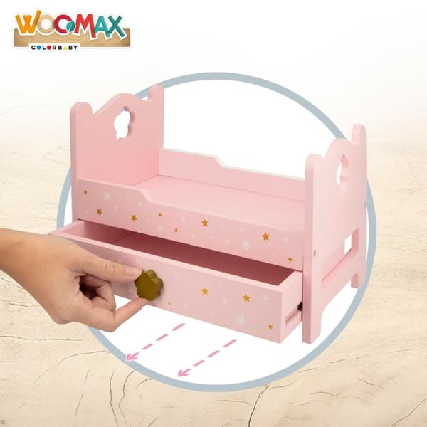 Säng Woomax Rosa 4 antal 31 x 20 x 16 cm