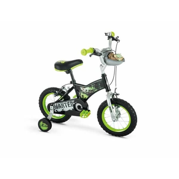 Barncykel Star Wars Huffly Grön Svart 12"