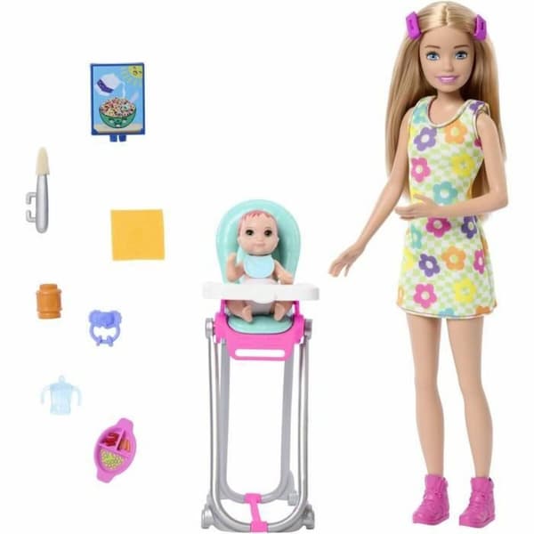 Docka Barbie BABYSITTER