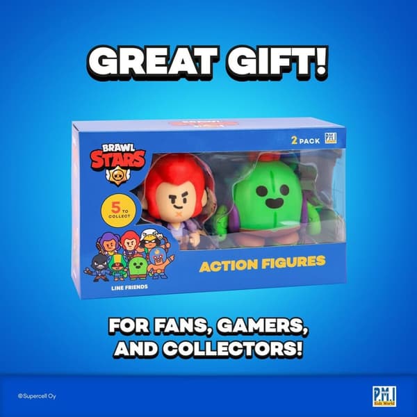 Sats med figurer Brawl Stars BRW6015A 2 Delar