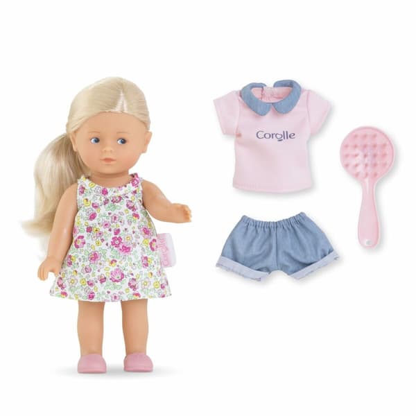 Babydocka med tillbehör Corolle Mini Monde De Rosy