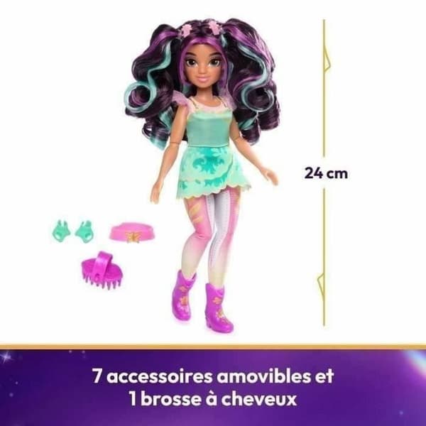 Babydocka med tillbehör Spin Master Ava Unicorn Academy
