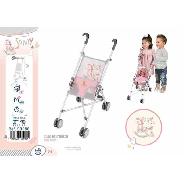Dockvagn Decuevas Funny 28 x 46 x 56 cm