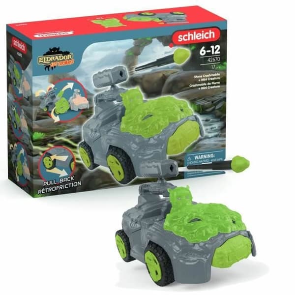 Playset Schleich Pierre's Crashmobile 17 Delar