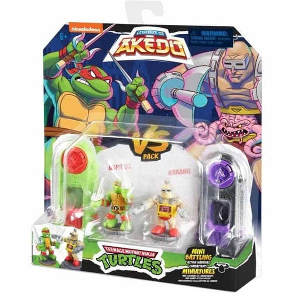 Stridsfigurer Teenage Mutant Ninja Turtles Legends of Akedo: Raphael vs Kraang