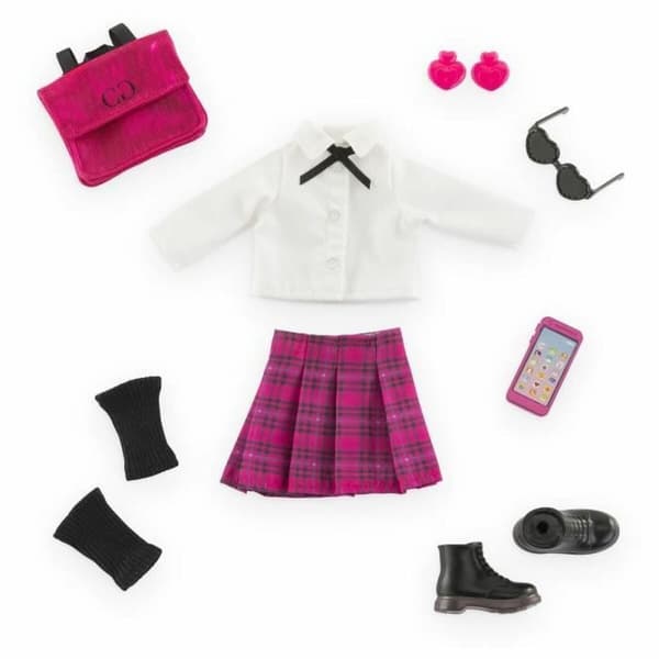 Docka tillbehör Corolle English College Dressing