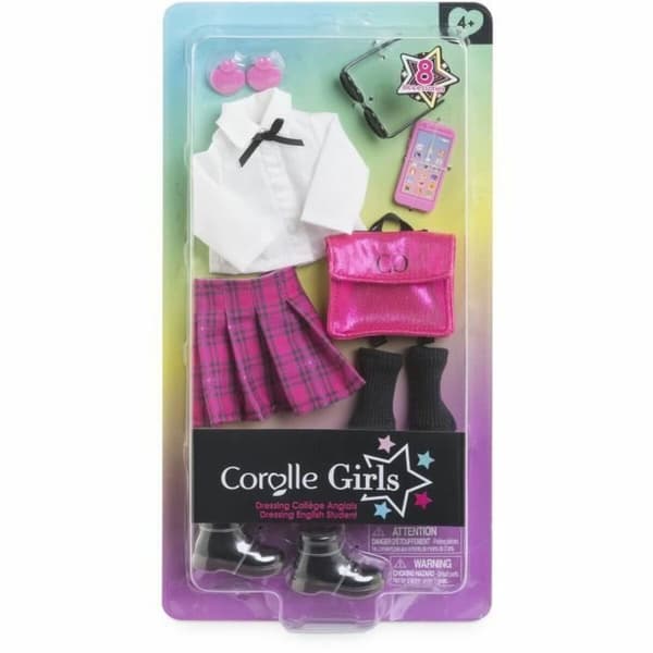 Docka tillbehör Corolle English College Dressing