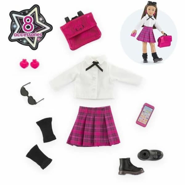 Docka tillbehör Corolle English College Dressing