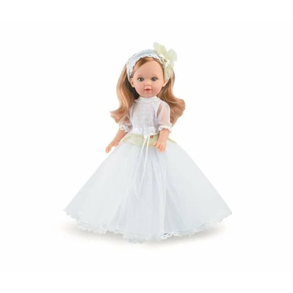 Blond Communion-docka Marina & Pau Marina 40 cm