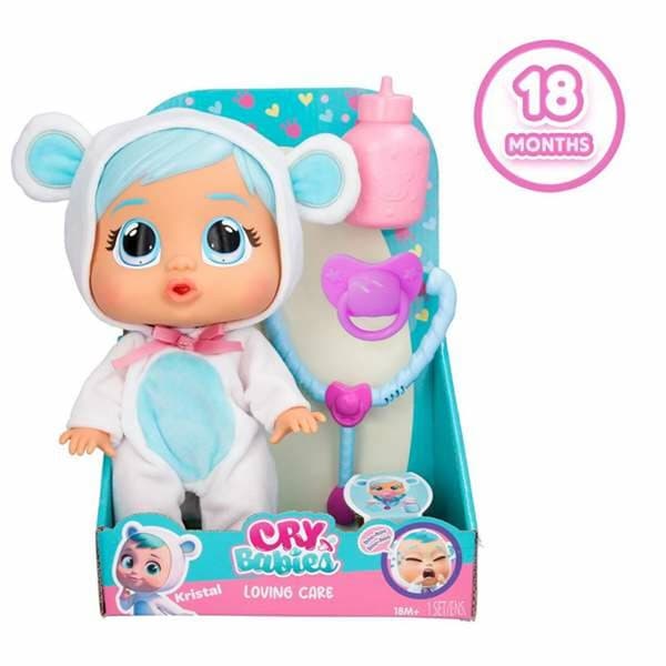 Bebisdocka Cry Babies IMC Toys Kristal Loving Care 26 cm