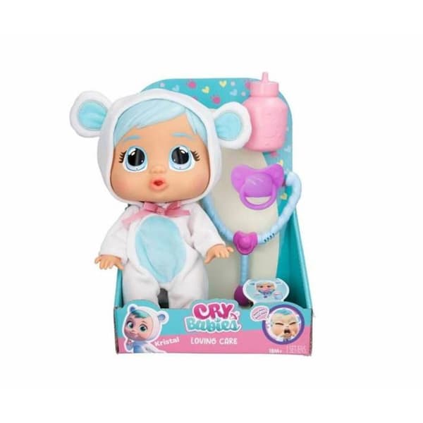Bebisdocka Cry Babies IMC Toys Kristal Loving Care 26 cm