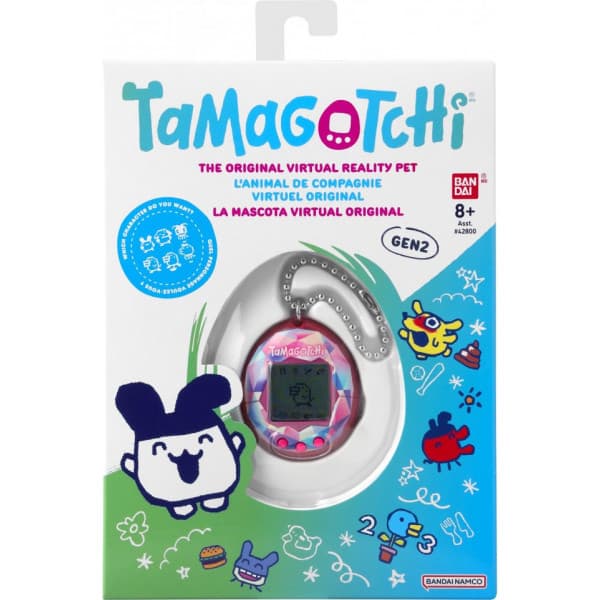 TAMAGOTCHI Pink Treasure Jewel virtuell husdjur