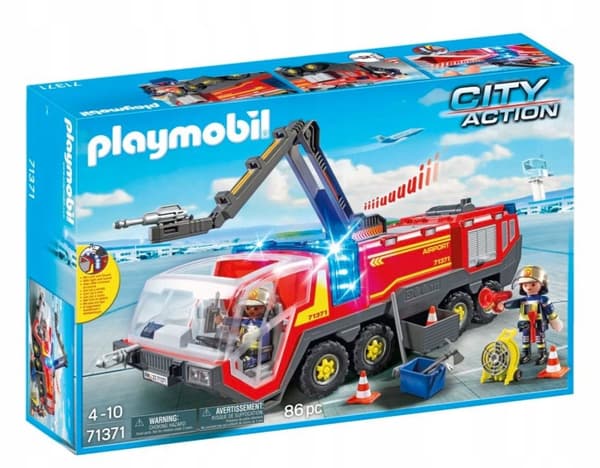 Playmobil 71371 Lufthavnsbrandbil Klodser