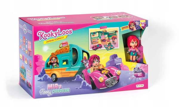 KookyLoos Mias Kooky Campingvogn Autocamper Biltrailer Kooky Loos