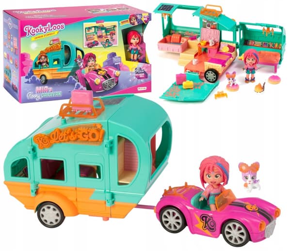 KookyLoos Mias Kooky Campingvogn Autocamper Biltrailer Kooky Loos