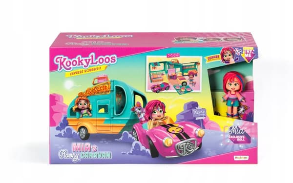 KookyLoos Mias Kooky Campingvogn Autocamper Biltrailer Kooky Loos
