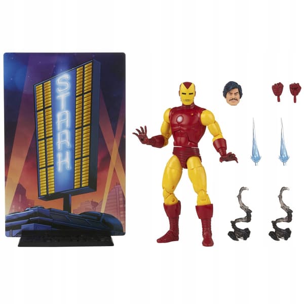 Marvel Legends Iron Man (20-årsjubileum) Figur IronMan Hasbro