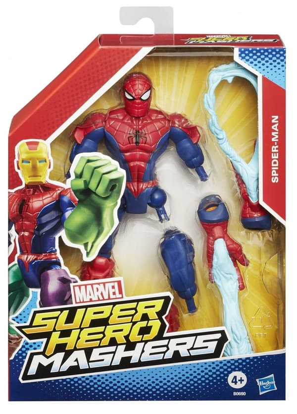 HASBRO Super Hero Maschers actionfigur 15 cm Spiderman Spider-Man