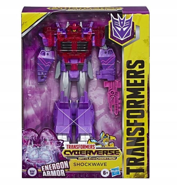 FIGUR TRANSFORMERS CYBERVERSE 27CM SHOCKWAVE Hasbro E7113 25cm