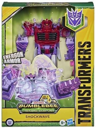 FIGUR TRANSFORMERS CYBERVERSE 27CM SHOCKWAVE Hasbro E7113 25cm