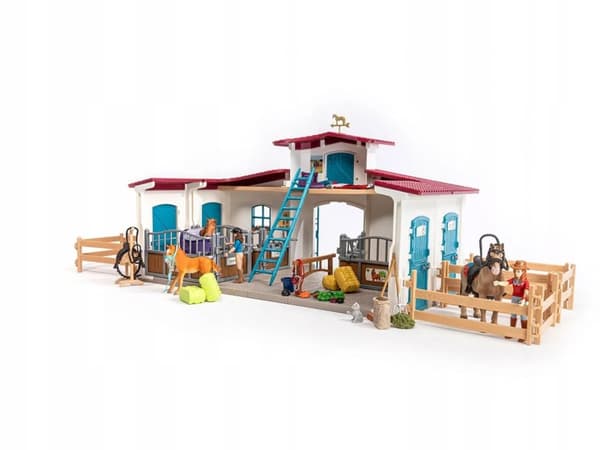 Schleich Lakeside Ridecenter 42567 sæt