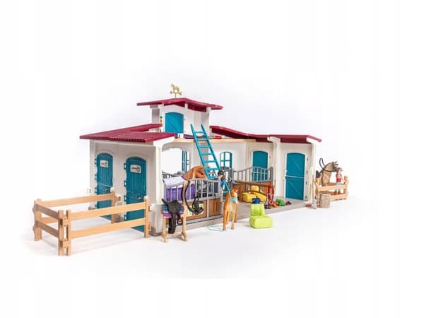 Schleich Lakeside Ridecenter 42567 sæt