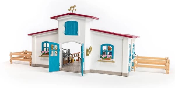 Schleich Lakeside Ridecenter 42567 sæt